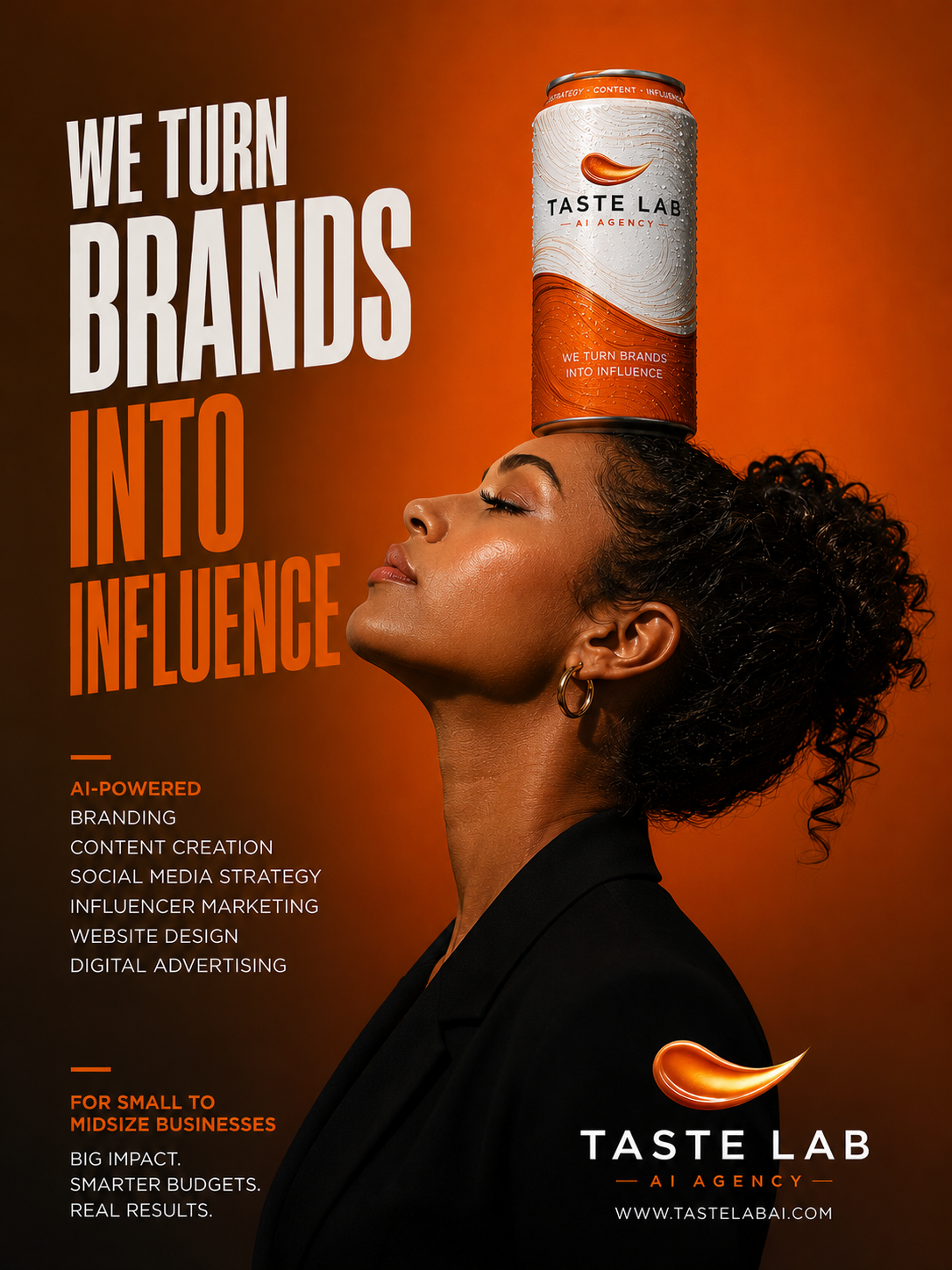 Taste Lab AI — We Turn Brands Into Influence